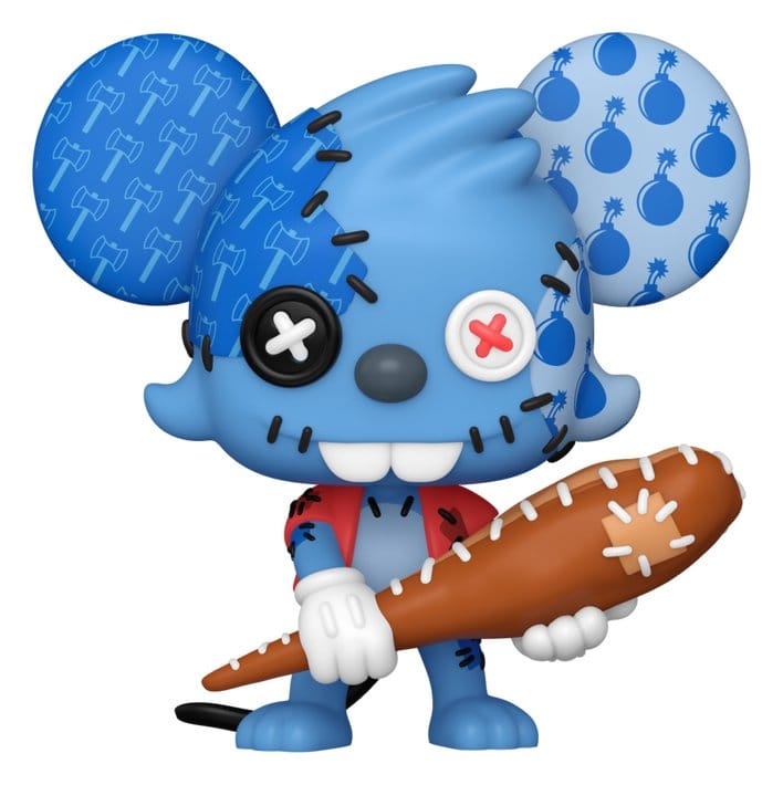 Die Simpsons Itchy Patchwork POP! Animation Vinyl Figur
