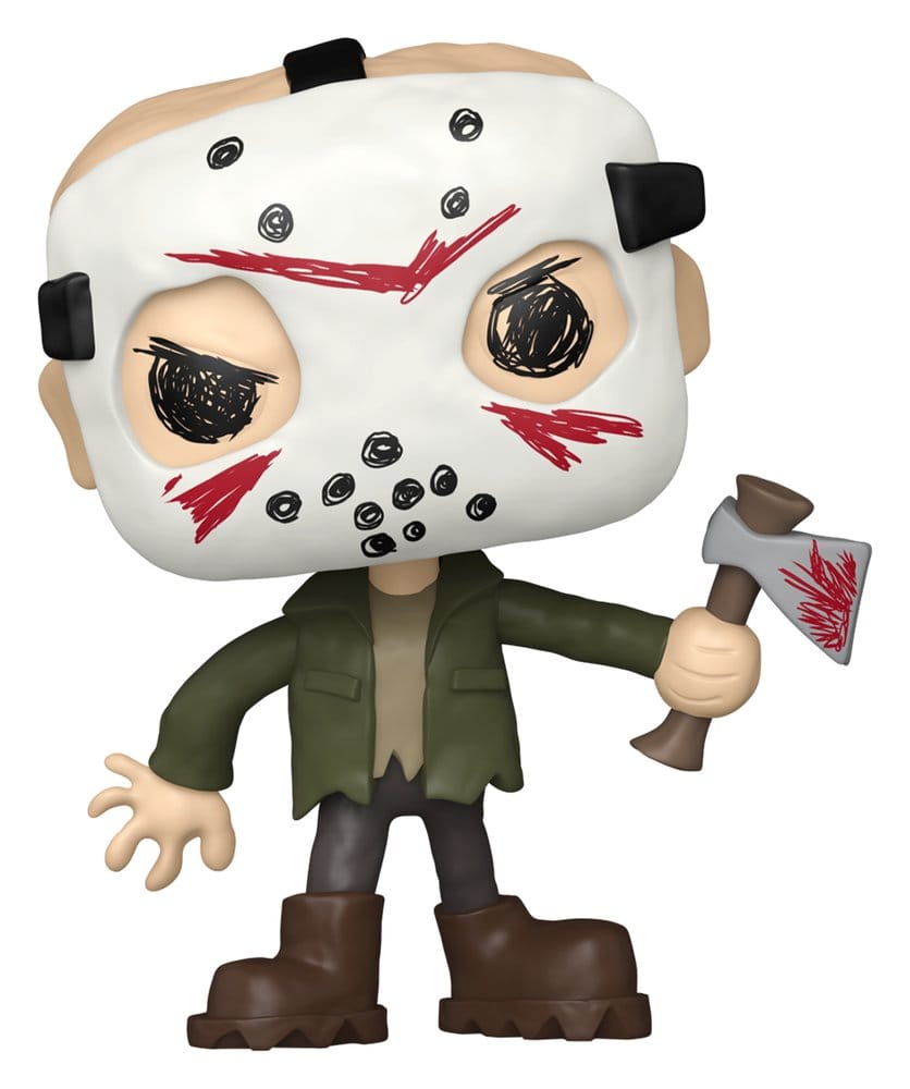 Freitag der 13. Doodles- Jason POP! Movies Vinyl Figur
