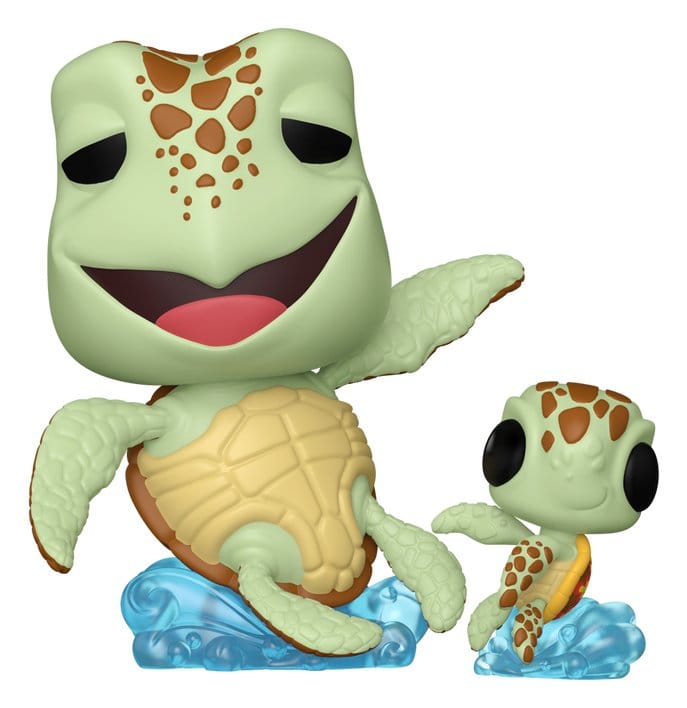 Findet Nemo Crush w/Squirt POP! & Buddy Vinyl Figur