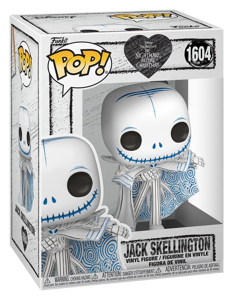 Nightmare before Christmas Jack(Sketched) Valentine's Day 2027 POP! Disney Vinyl Figur