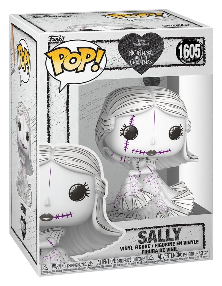 Nightmare before Christmas Sally(Sketched) Valentine's Day 2027 POP! Disney Vinyl Figur