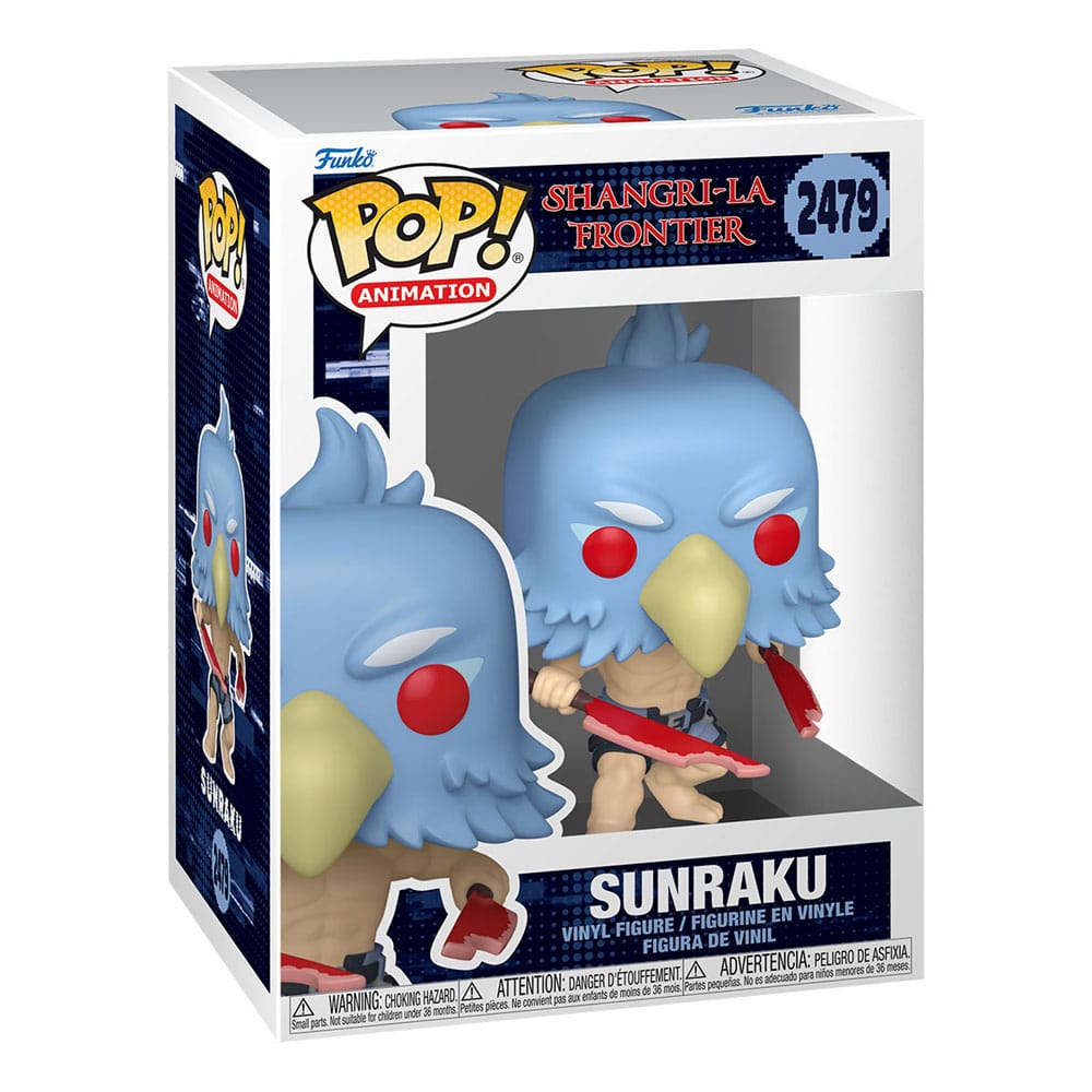 Shangri-La Frontier Sunraku with Chase Sortiment (6) POP! Animation Vinyl Figuren