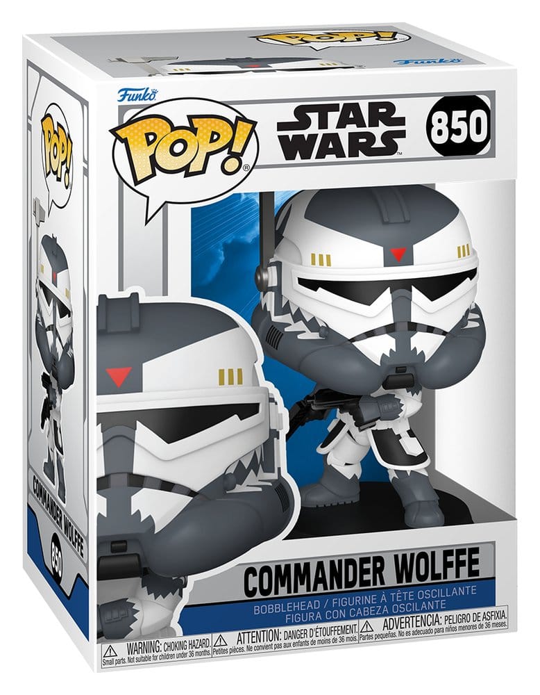 Star Wars Animation Comm Wolffe POP! Vinyl Figur