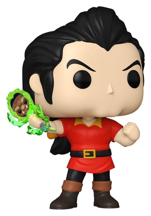Die Schöne und das Biest Gaston w/Mirror POP! Disney Vinyl Figur