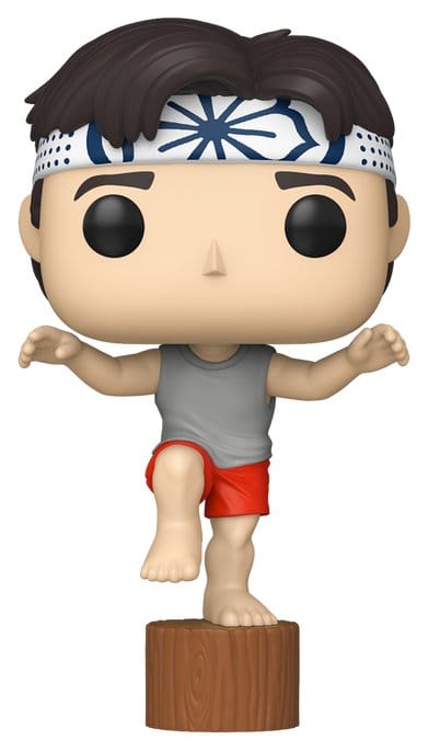 Karate Kid Daniel Crane Kick POP! Movies Vinyl Figur