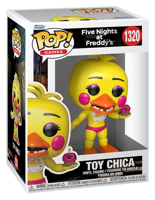 Five Nights at Freddy's Toy Chica POP! Games Vinyl Figur