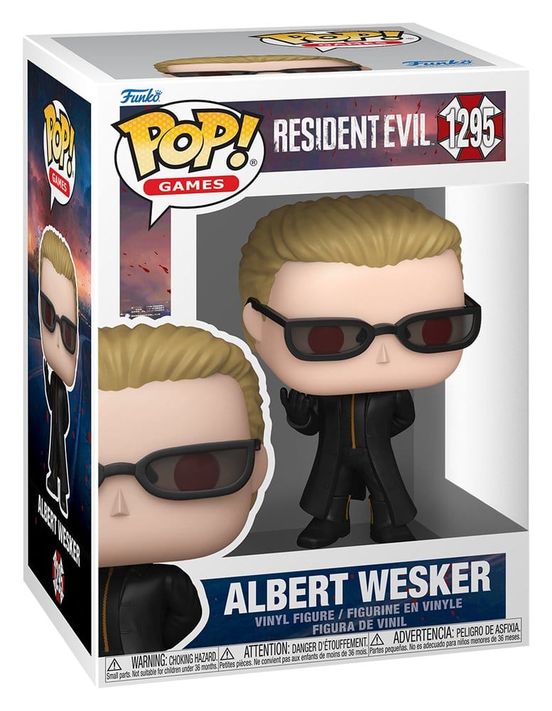Resident Evil Albert Wesker POP! Games Vinyl Figur