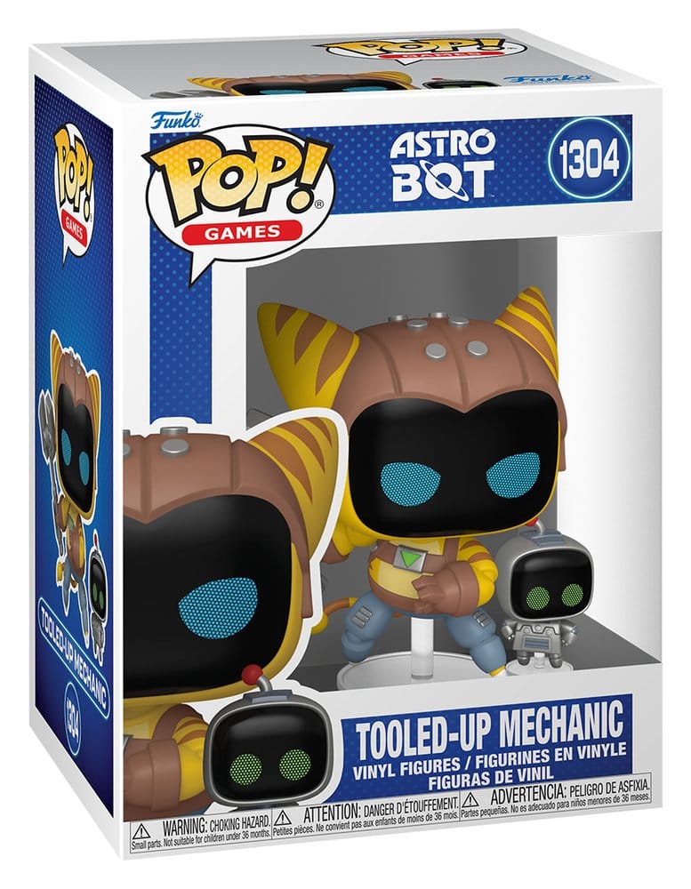 Astro Bot TU Mechanic POP! Vinyl Figur