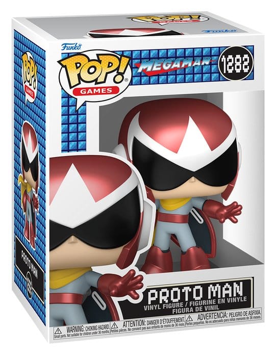 Mega Man Proto Man POP! Games Vinyl Figur