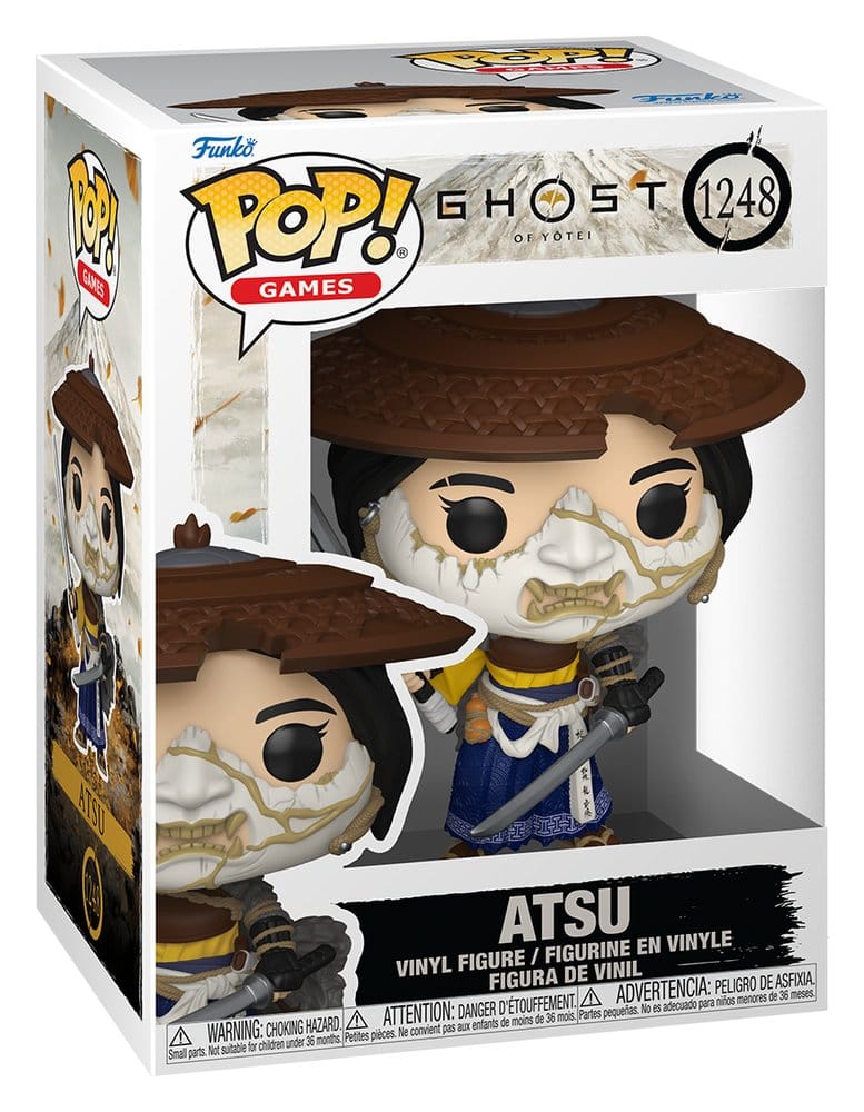 Ghost of Yotei Atsu POP! Games Vinyl Figur