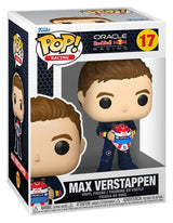 Formula One Verstappen (Holding Helmet) POP! Racing Vinyl Figur
