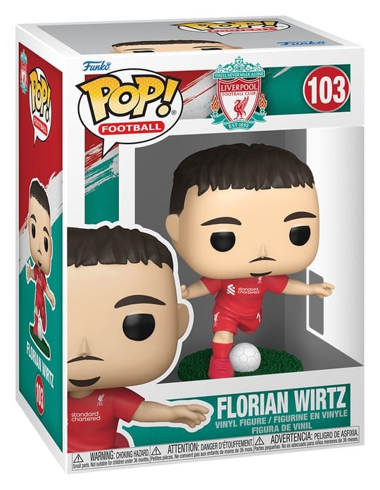 FC Liverpool Florian Wirtz POP! Football Vinyl Figur