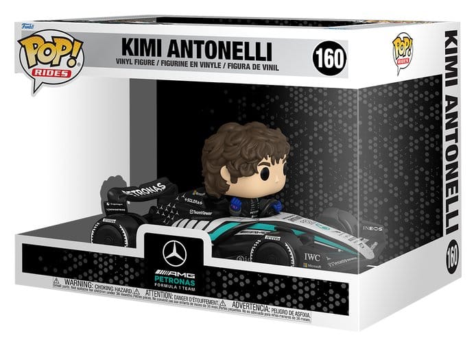 Formel 1 Mercedes Benz - KIMI POP! Rides Super Deluxe Vinyl Figur