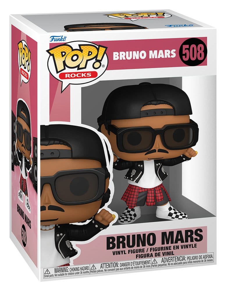 Bruno Mars (APT.) POP! Rocks Vinyl Figur