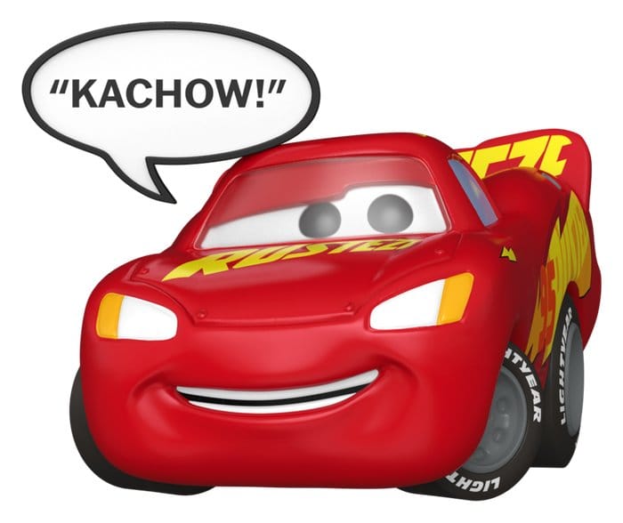 Cars Lighting McQueen (Kachow) POP! Sayings Vinyl Figur