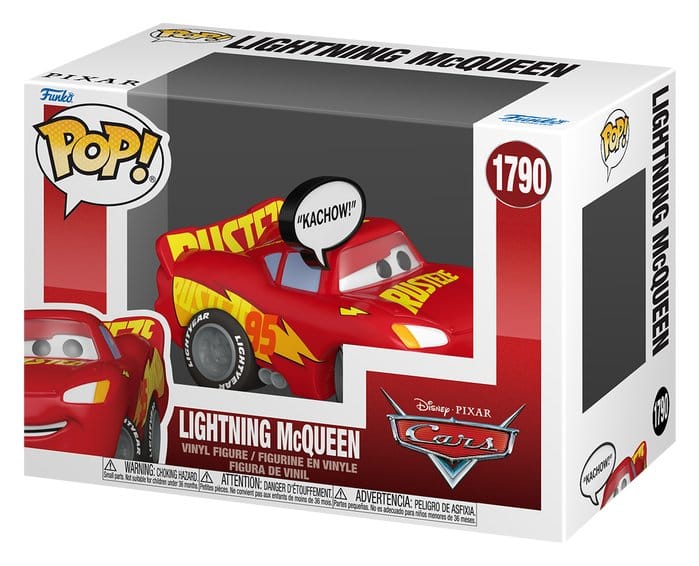Cars Lighting McQueen (Kachow) POP! Sayings Vinyl Figur