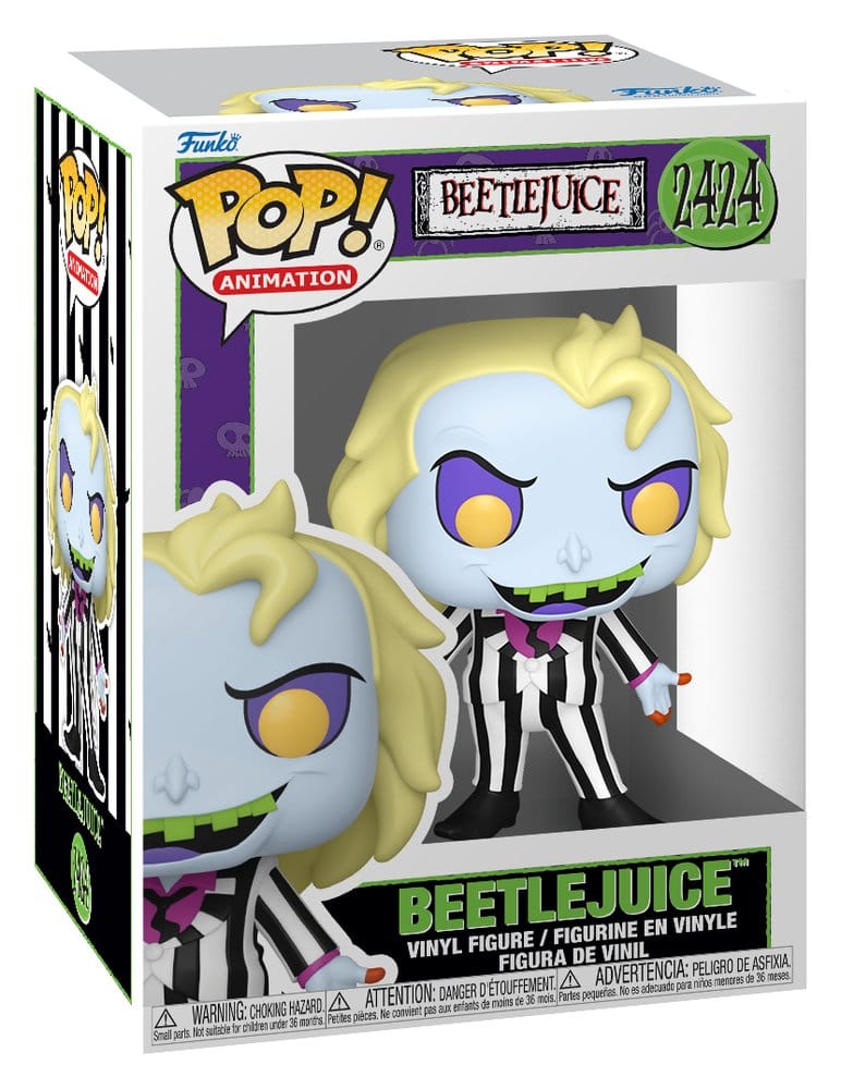 Beetlejuice (Animated) Beetlejuice POP! Animation Vinyl Figur