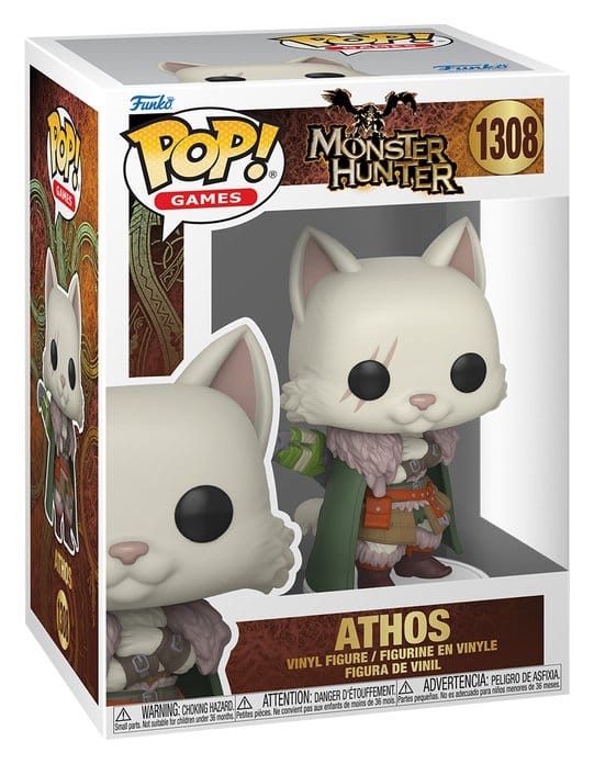 Monster Hunter Wilds Athos POP! Games Vinyl Figur