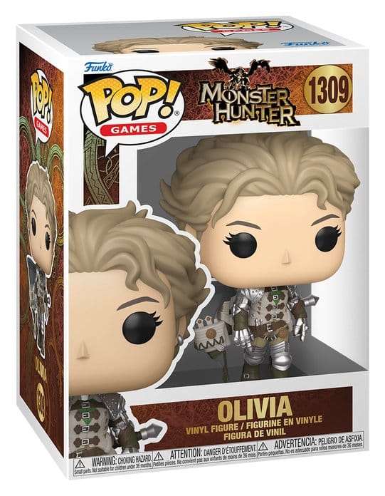 Monster Hunter Wilds Olivia POP! Games Vinyl Figur