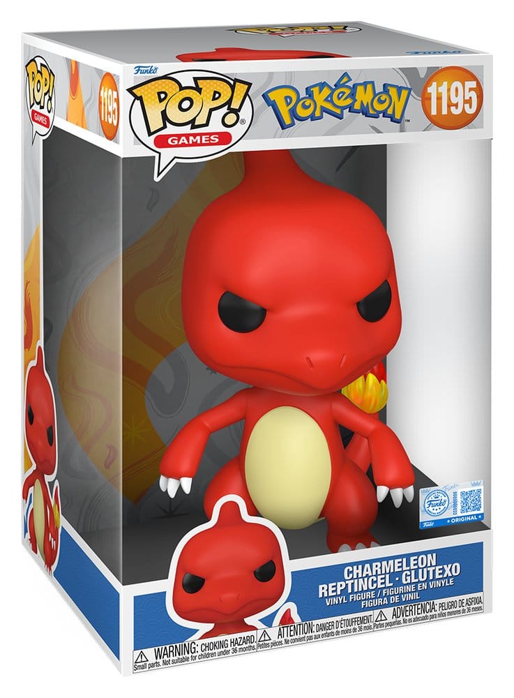 Pokémon Super Sized Charmeleon Jumbo POP! Vinyl Figur