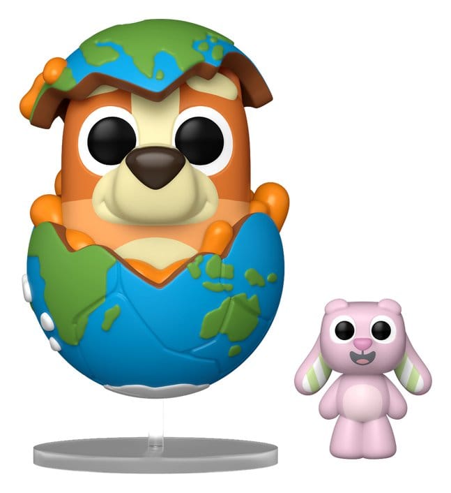 Bluey Sleepytime Bingo with Floppy Bunny POP! & Buddy Vinyl Figur