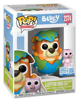 Bluey Sleepytime Bingo with Floppy Bunny POP! & Buddy Vinyl Figur