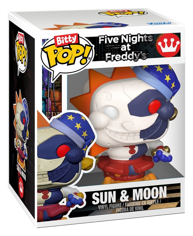 Five Nights at Freddy's 2er-Pack Withered Freddy & Sun & Moon Bitty POP! Vinyl Figuren