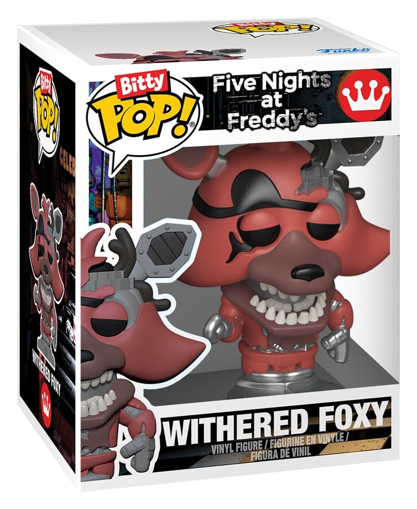 Five Nights at Freddy's 2er-Pack Withered Foxy & Marionette Bitty POP! Vinyl Figuren