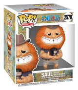 One Piece Saul w/ Nico Robin Super Sized POP! Animation Vinyl Figur