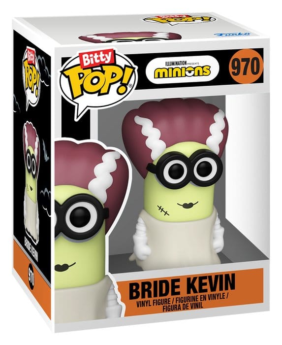 Minions 2er-Pack Bride Kevin & Eye, Matie POP! Vinyl Figuren