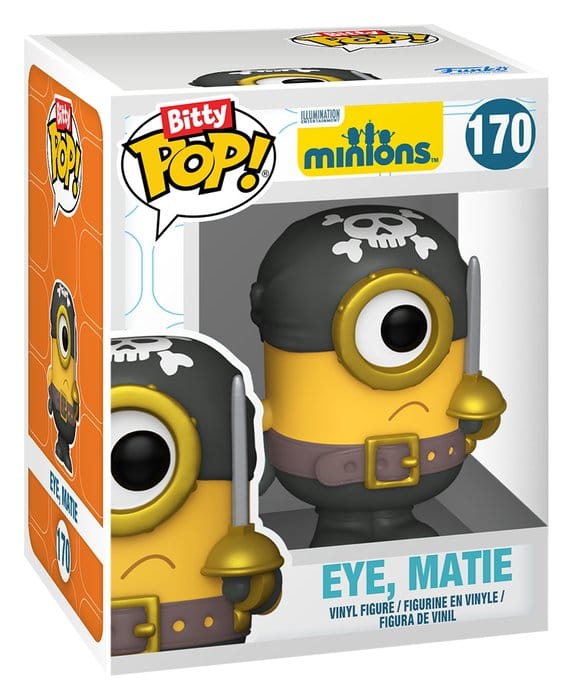 Minions 2er-Pack Bride Kevin & Eye, Matie POP! Vinyl Figuren