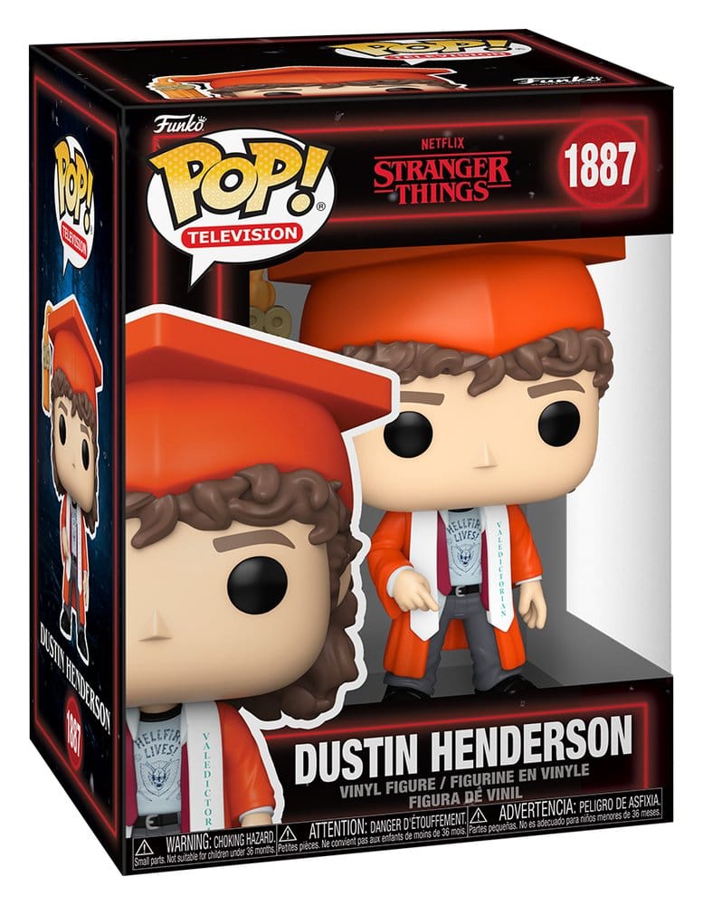 Stranger Things Dustin Henderson POP! TV Vinyl Figuren