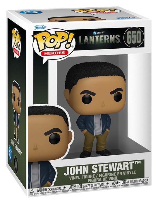 DC Studios Lanterns Jon Stewart POP! Heroes Vinyl Figur