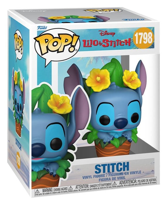 Lilo & Stitch Stitch (Plants) POP! Premium Vinyl Figur