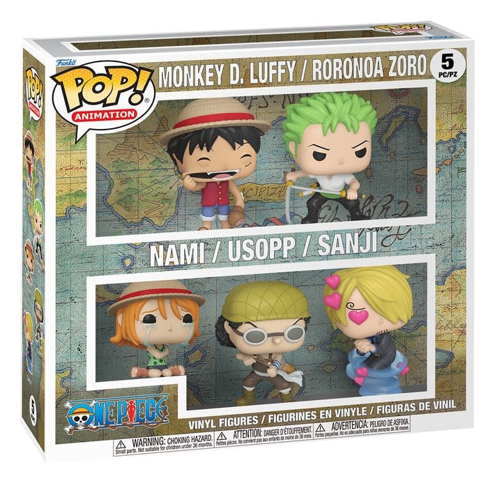 One Piece 5er-Pack Black Friday Bundle POP! Vinyl Figuren