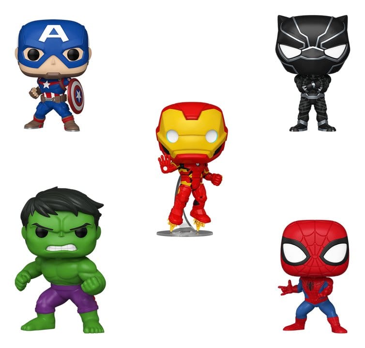 Marvel 5er-Pack Black Friday Bundle POP! Vinyl Figuren