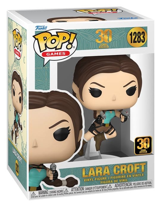 Tomb Raider Lara Croft (30th Anniversary) POP! Games Vinyl Figur