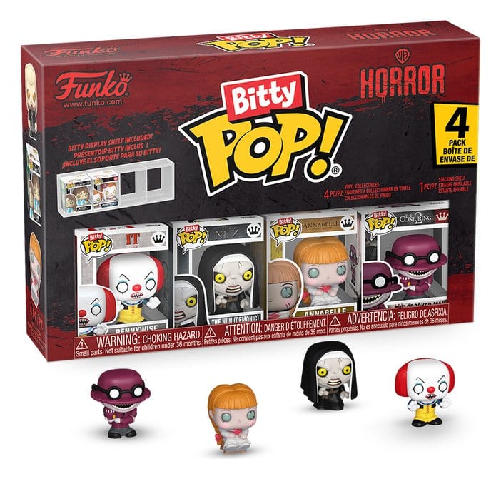 ES 4er-Pack Pennywise Bitty POP! Vinyl Figuren