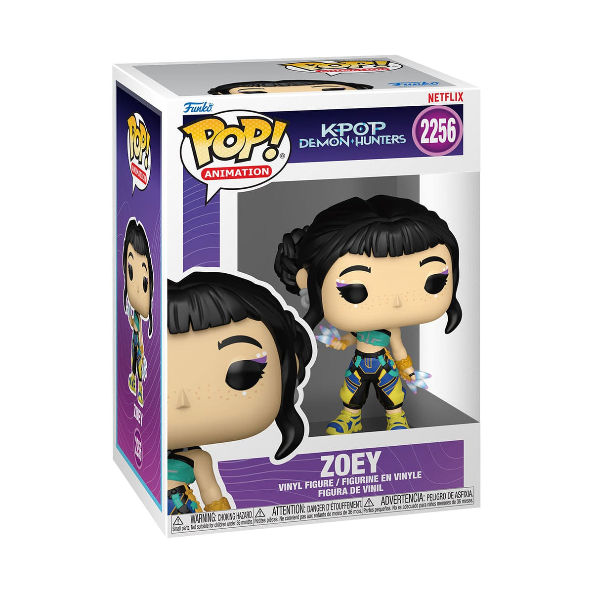 KPop Demon Hunters Zoey POP! Animation Vinyl Figur