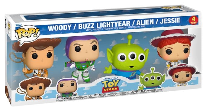 Toy Story 4-Pack Black Friday Bundle POP! Disney Vinyl Figuren