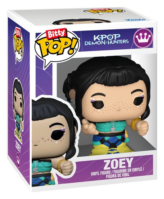 KPop Demon Hunters Zoey Bitty POP! Stages Vinyl Figuren
