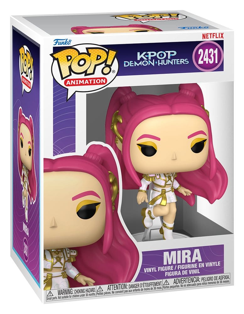 KPop Demon Hunters Mira POP! Animation Vinyl Figur