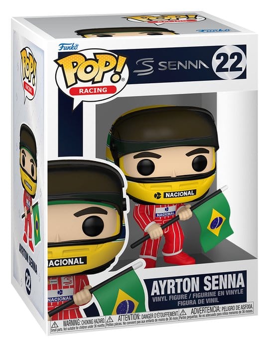 Formular 1 McLaren - Senna(Helmet) POP! Racing Vinyl Figur