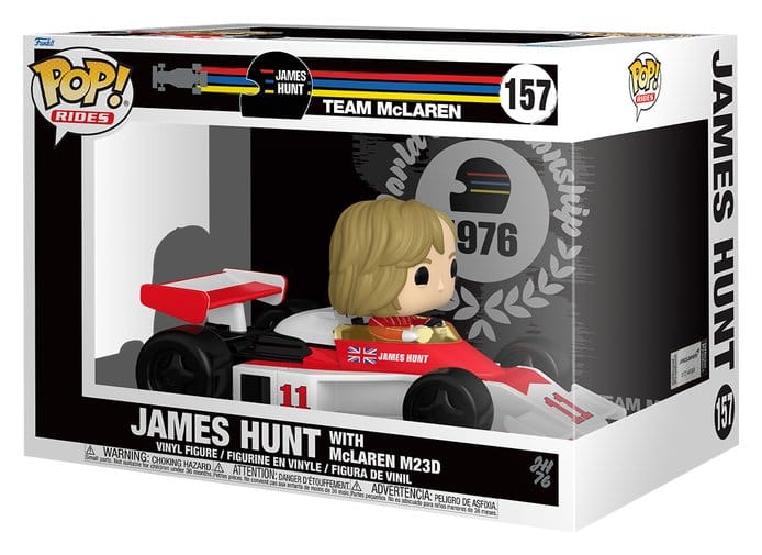 Formel 1 McLaren- Hunt ('76) POP! Rides Super Deluxe Vinyl Figur