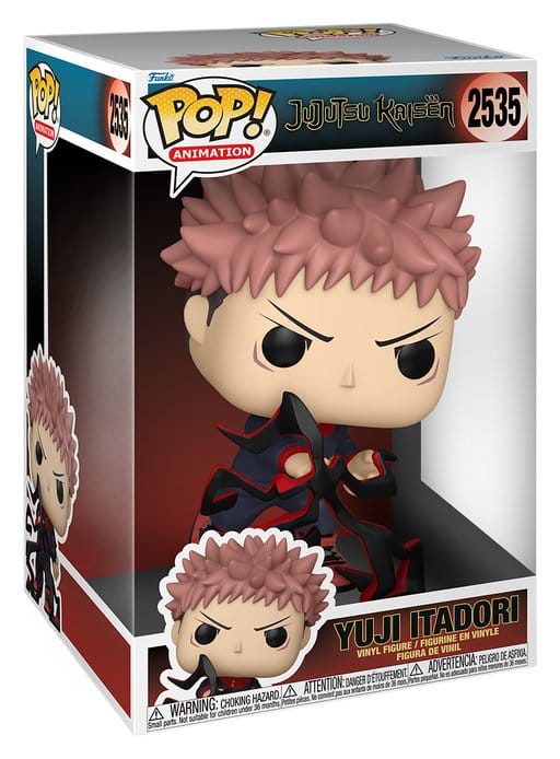 Jujutsu Kaisen Super Sized Yuji Itadori Jumbo POP! Vinyl Figur