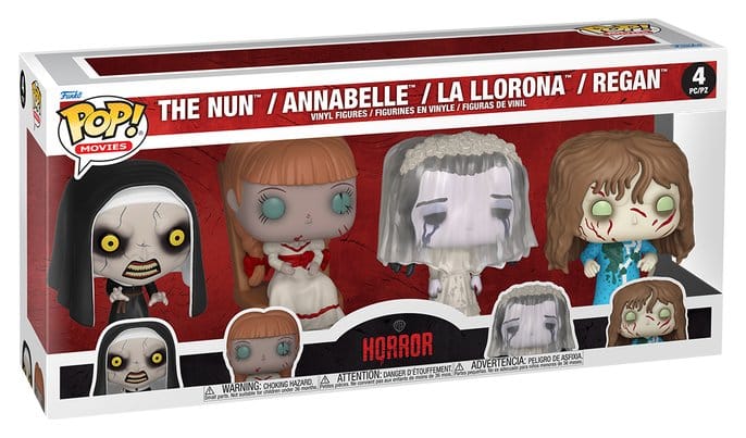 Warner Brothers 4er-Pack Horror POP! Vinyl Figuren