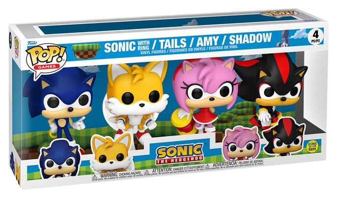 Sonic - The Hedgehog 4er-Pack Sonic POP! Vinyl Figuren