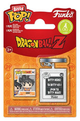 Dragon Ball Z 2er-Pack Goku w/KCHN Bitty POP! & Accessory Vinyl Figuren