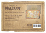 World of Warcraft Metal Map of Azeroth Limited Edition Replik