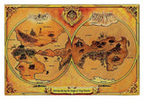 Masters of the Universe Metal Map of Eternia Limited Edition Replik